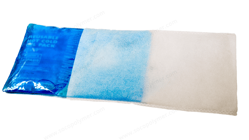 What chemical is in gel ice packs